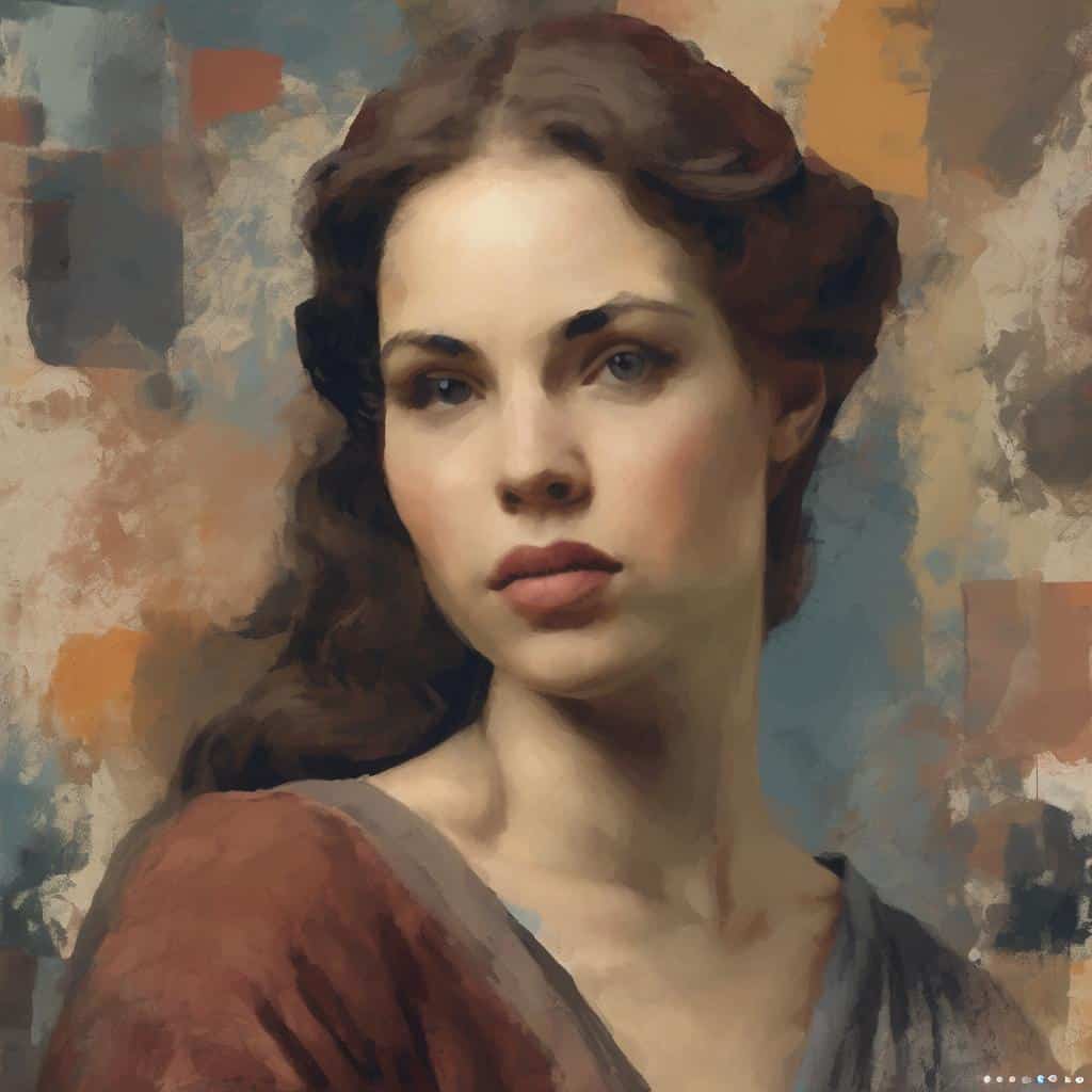 Ομορφιά, τέχνη και κοινωνική επίδραση σε σύγχρονο πορτρέτο γυναίκας.