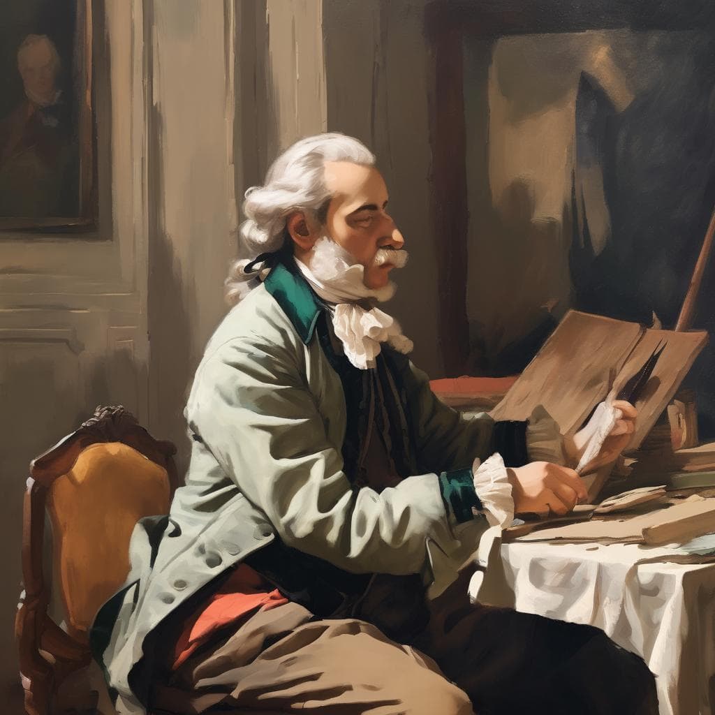 Καλλιτέχνες και η κοινωνική επίδραση, πίνακας ζωγραφικής με καλλιτέχνη στην τέχνη και πολιτισμό, απεικονίζει την επιρροή των καλλιτεχνών στην κοινωνία και τον πολιτισμό.